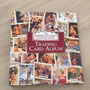 American Girl Trading Card Album - includes trading cards